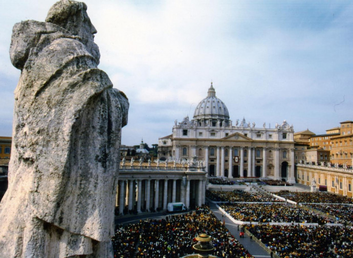 Piazza San Pietro, 19 marzo 2000 (LaPresse)