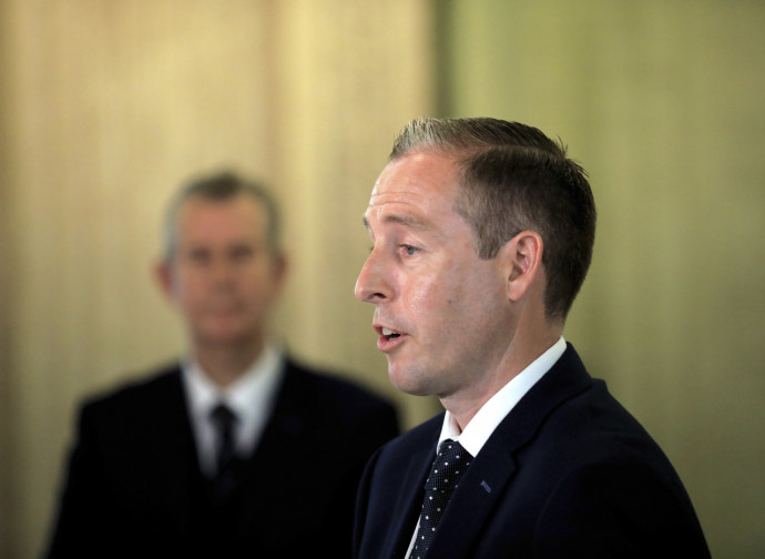 Paul Givan nel 2021 (Ap via LaPresse)