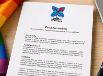 Carta arcobaleno dei giornalisti