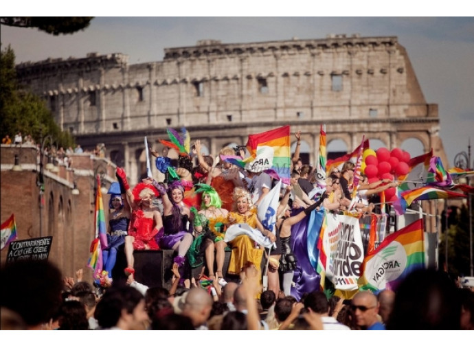 Il Gay Pride a Roma