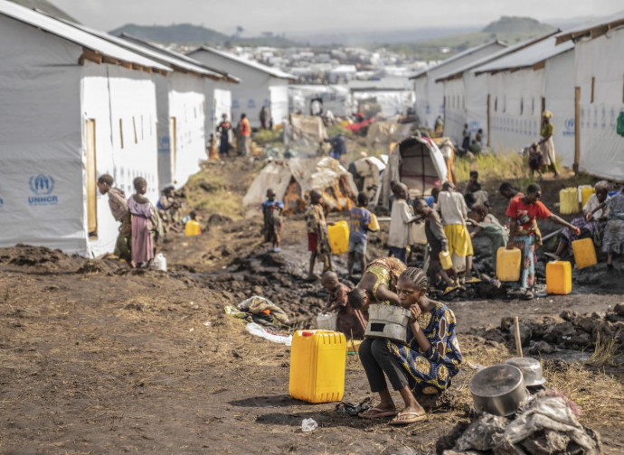 Goma, Congo, 13 marzo 2024 (foto AP via LaPresse)
