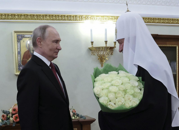 Putin e Kirill, 23 maggio 2024 (Kremlin Pool Photo via AP, via LaPresse)