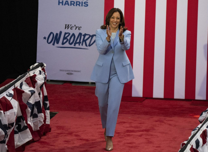 Kamala Harris, 29 mag 2024 (Ap via LaPresse)