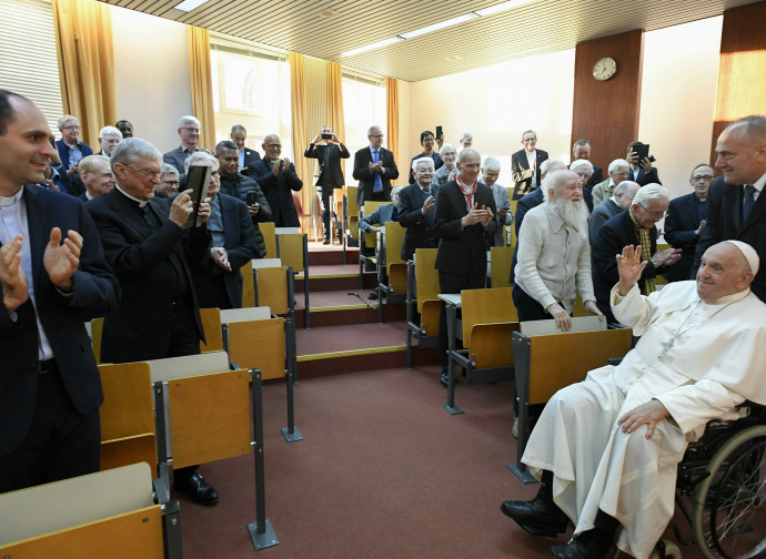 Foto Vatican Media/LaPresse 28 settembre 2024