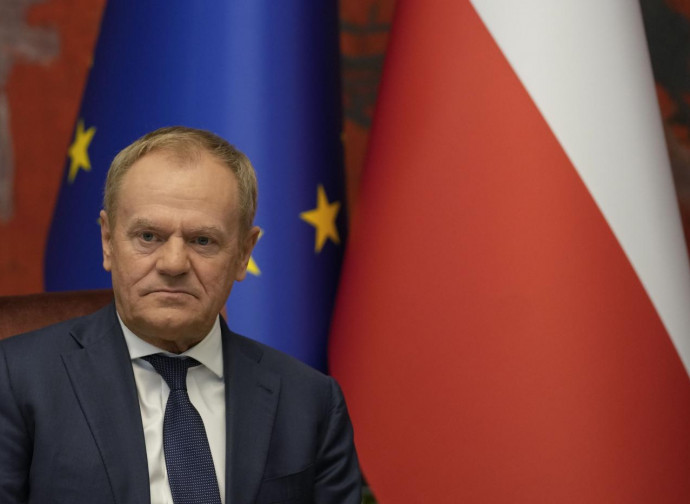 Donald Tusk (24 ott 2024, Ap via LaPresse)