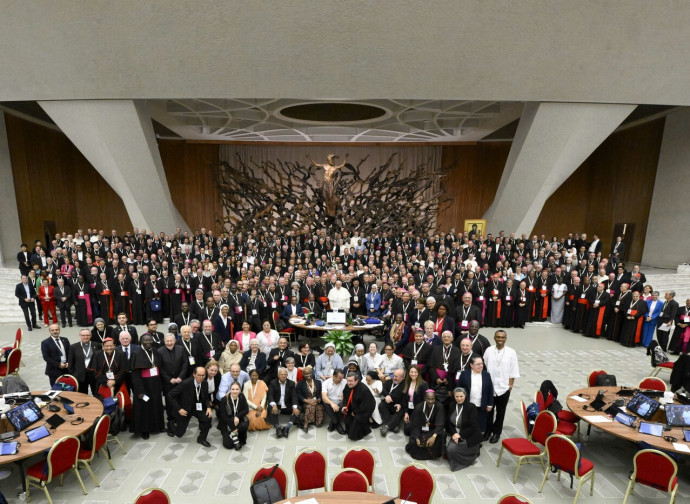 XVII Congregazione Generale, Sinodo sulla sinodalità, 26/10/2024 (Vatican Media/LaPresse)