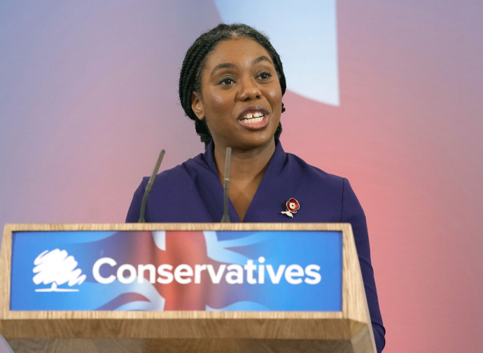 Kemi Badenoch (foto Ap, via LaPresse)