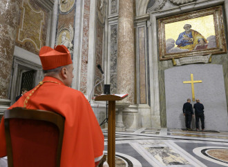 La ricognizione della Porta Santa, pronta per essere riaperta