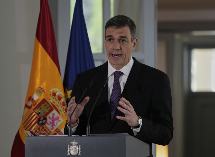 Pedro Sánchez (aprile 2025, Ap via LaPresse) Pedro Sánchez (aprile 2025, Ap via LaPresse)