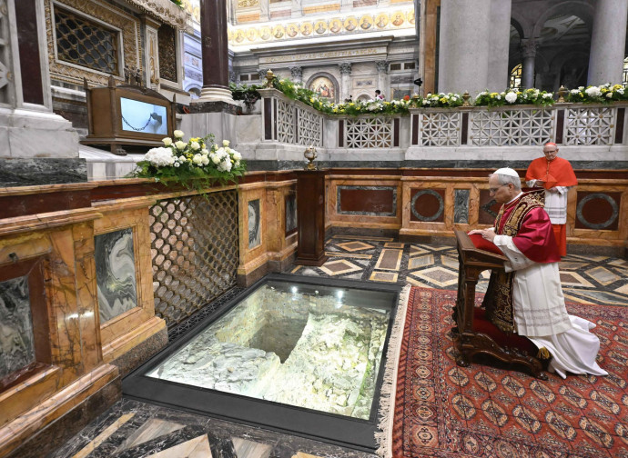 (Foto Vatican Media/LaPresse) DISTRIBUTION FREE OF CHARGE - NOT FOR SALE
