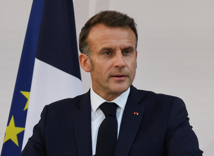 Il presidente francese Emmanuel Macron (Pool Photo via AP/LaPresse) Il presidente francese Emmanuel Macron (Pool Photo via AP/LaPresse)