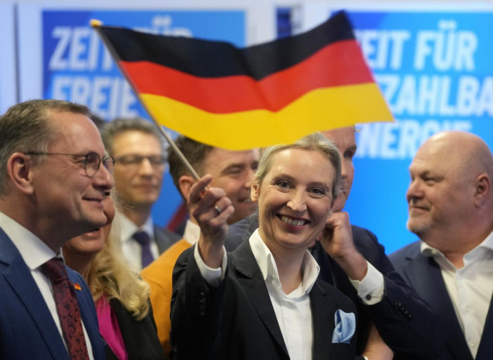 Alice Weidel, leader di AfD (Ap via LaPresse)