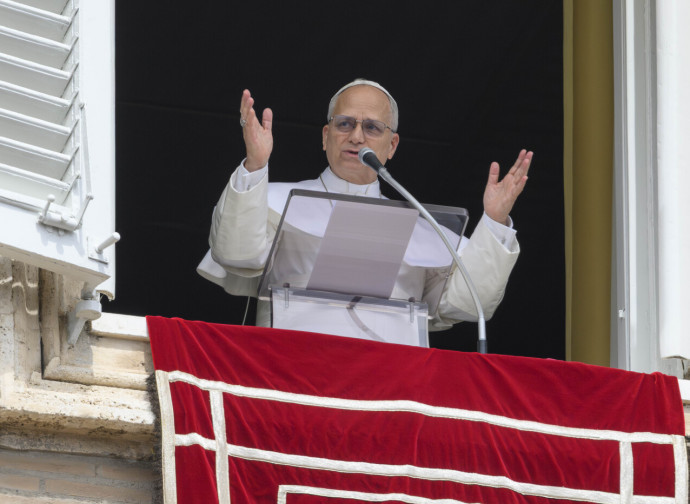 Leone XIV, Regina Caeli 12/04/2026 (Vatican Media - LaPresse)