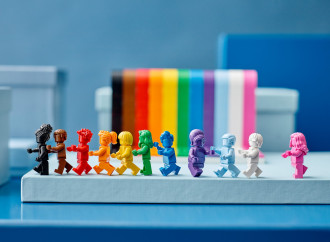 Lego arcobaleno