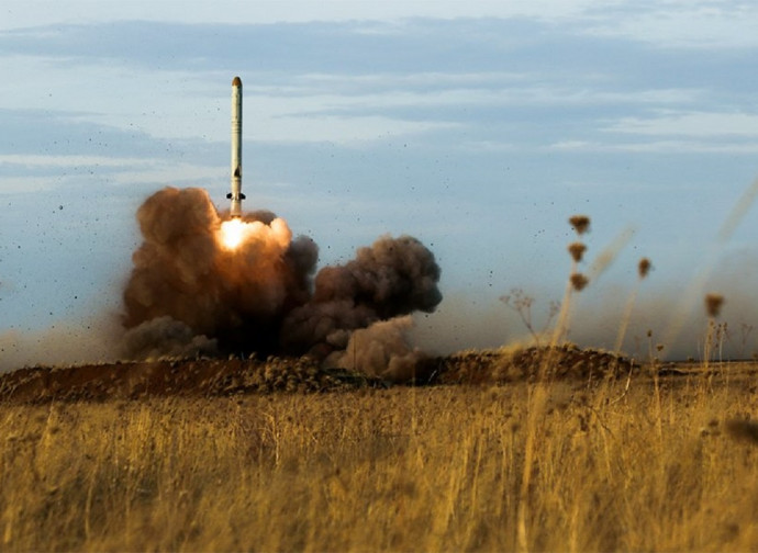 Russia, lancio di un missile Novator