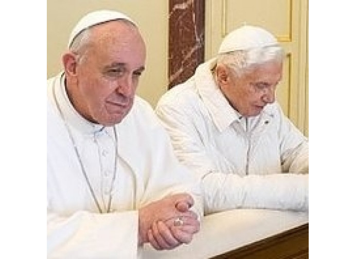 Papa Benedetto e Papa Francesco