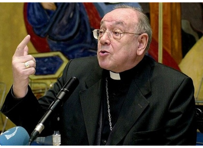 Il neo-cardinale Fernando Sebastian Aguilera