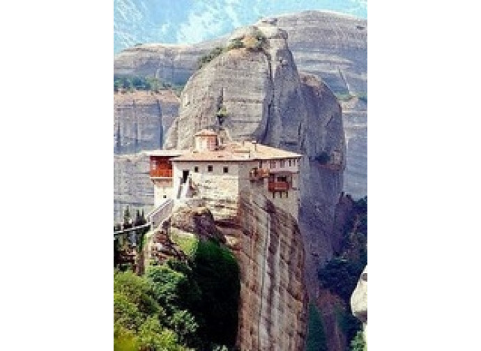 Monastero ortodosso in Grecia