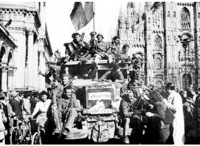 Ingresso a Milano 25 aprile 1945