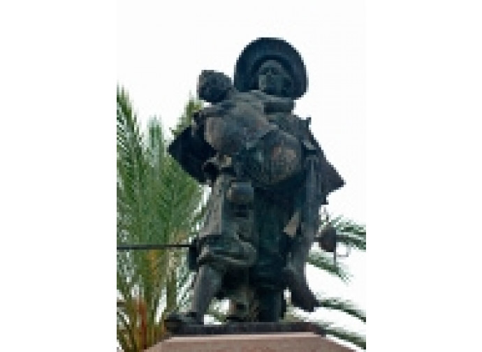Siviglia, statua di Miguel de Manara