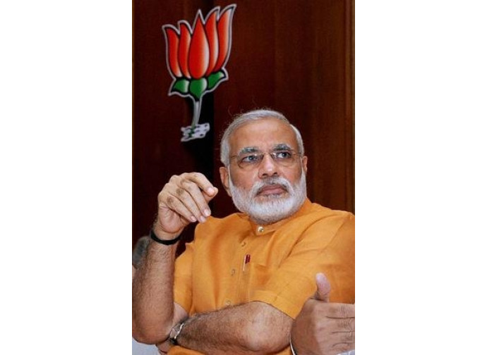 Narendra Modi, leader del Bjp