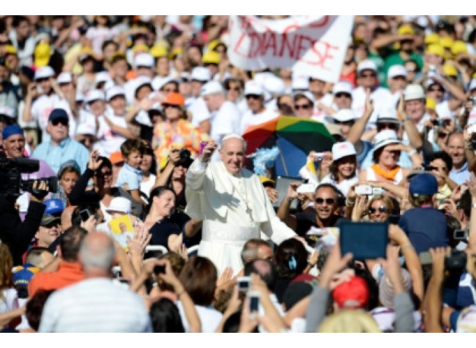 Papa Francesco all'Olimpico