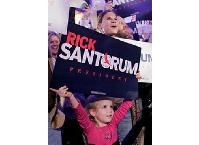La campgana elettorale di Rick Santorum