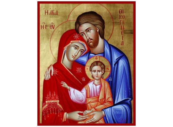 La Sacra Famiglia, icona