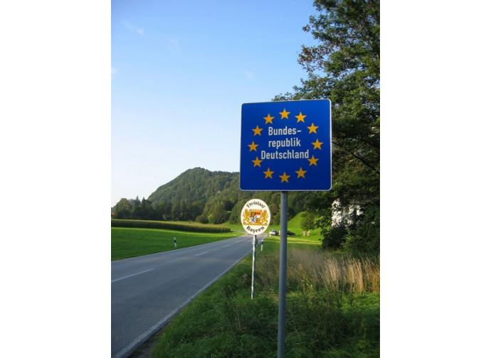Schengen, confine tedesco