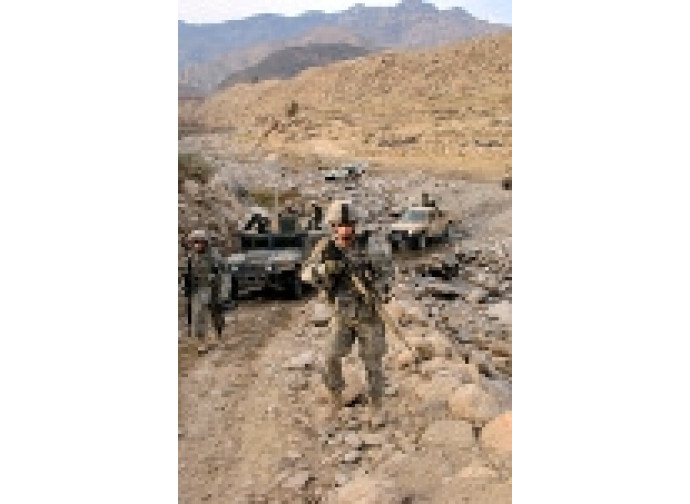 Pattuglia Usa in Afghanistan