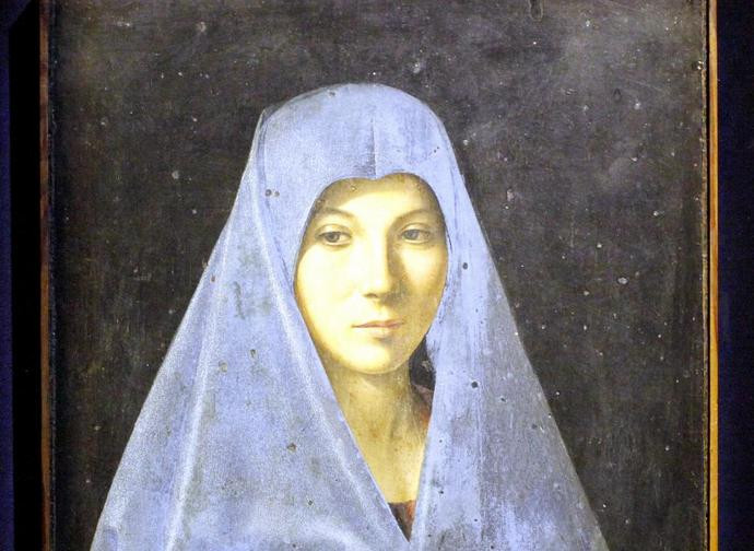 Annunciazione, Antonello da Messina (part.)