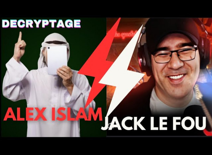 Jack le Fou sfida un islamista su TikTok
