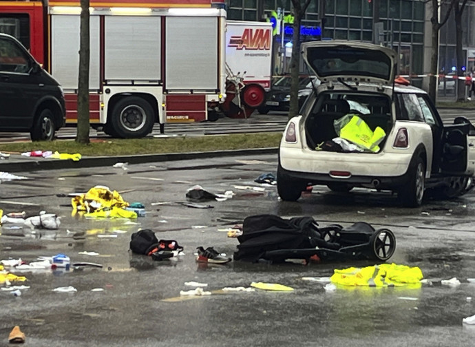 L'auto usata dal terrorista (La Presse)