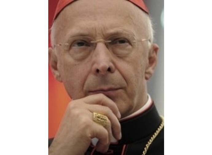Il cardinale Angelo Bagnasco, presidente della Cei