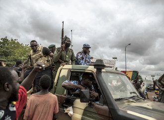 Bamako, durante il golpe (AP)