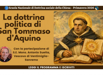 La Dottrina sociale parte con San Tommaso. Riprende la scuola