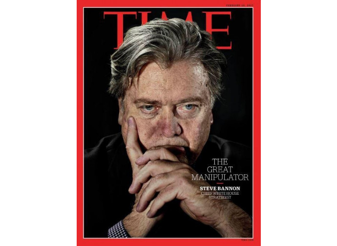 La copertina del Time su Bannon