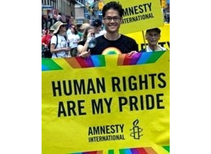 Amnesty international arcobaleno