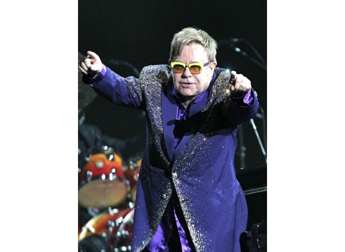 Elton John a Sanremo 2016