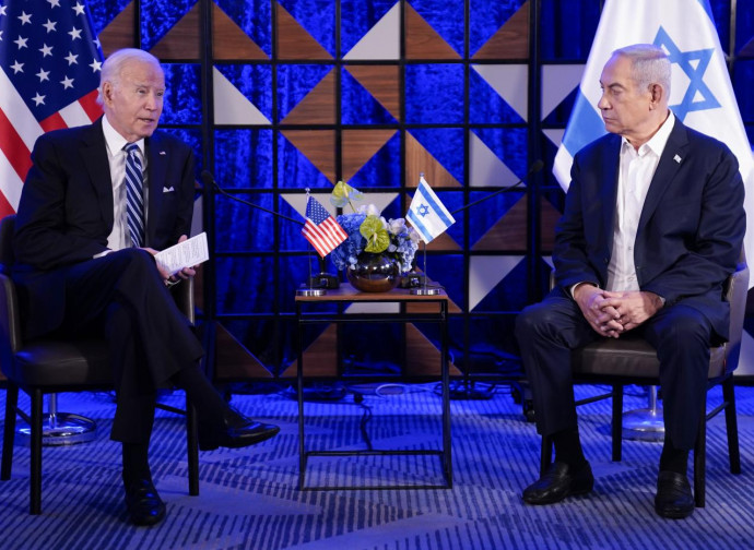 Joe Biden e Benjamin Netanyahu (La Presse)