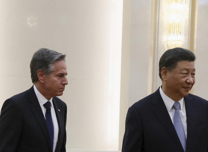 Antony Blinken e Xi Jinping