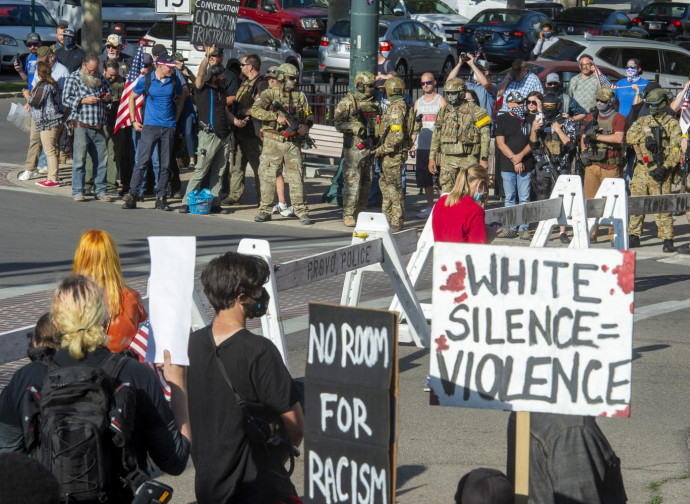 "Il silenzio dei bianchi è violenza"