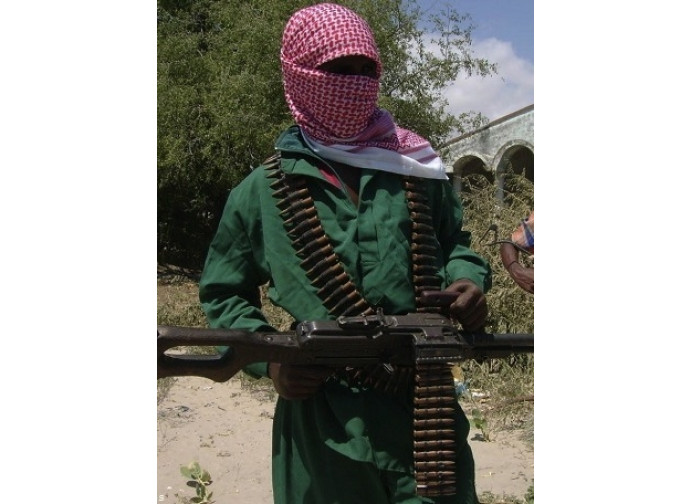 Combattente islamista di al Shabaab