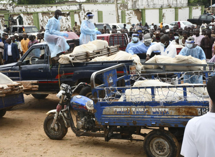 Le vittime dell'attacco di Boko Haram in Nigeria (La Presse)