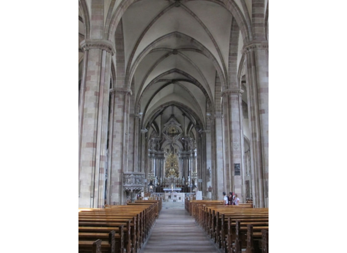 L'interno del Duomo di Bolzano