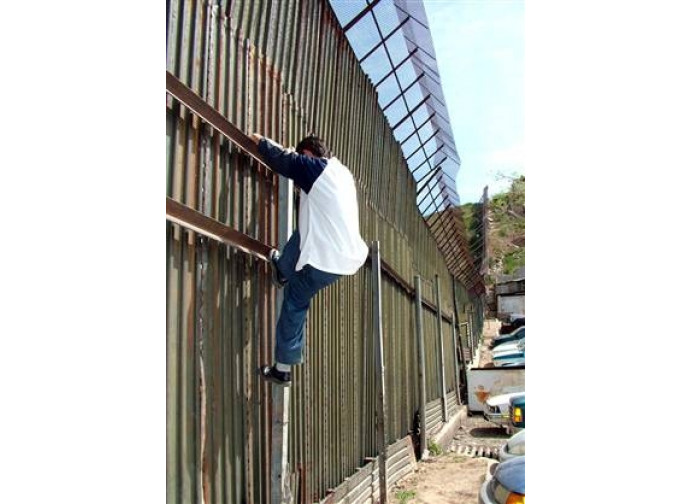 La barriera al confine Usa-Messico