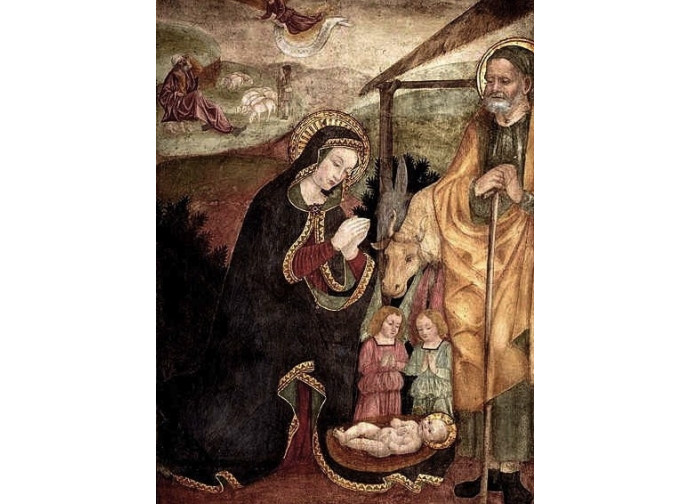 La Madonna col Bambino in gloria, nella chiesa di Santa Maria a Brescia