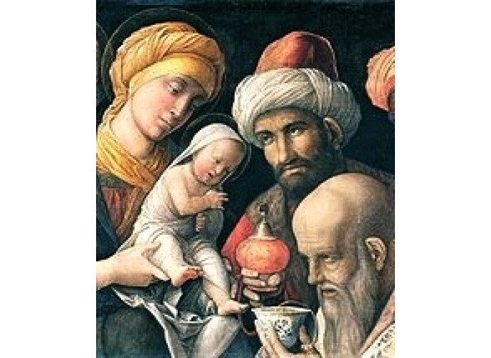 L'Adorazione dei Magi di Andrea Mantegna
