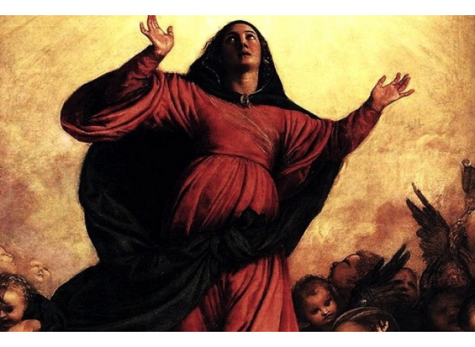 L'Assunzione di Maria del Tiziano