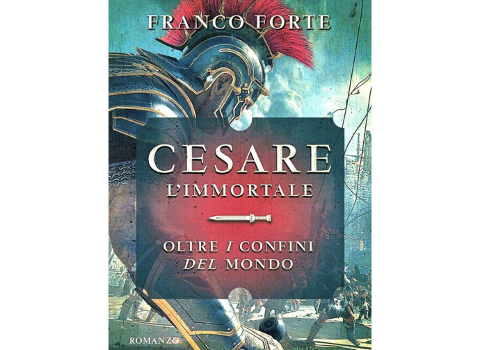 La copertina del libro su Cesare di Franco Forte